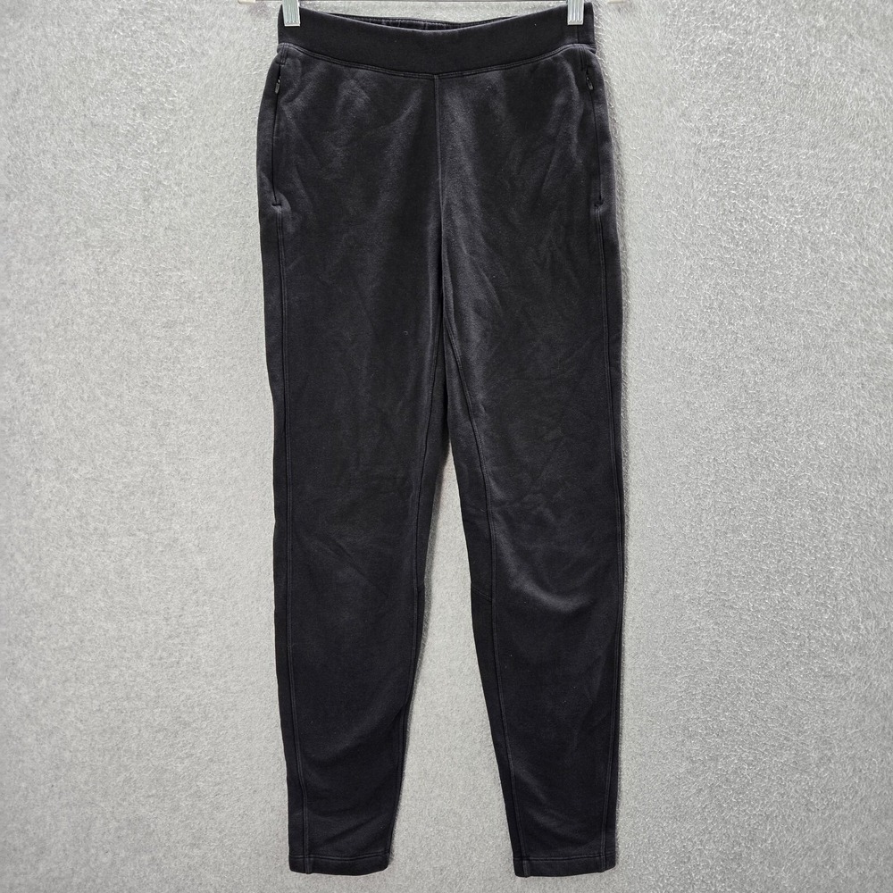 Lululemon Women Activewear Pants 4 Black Free To Roam Jogger Zip Pockets Logo
